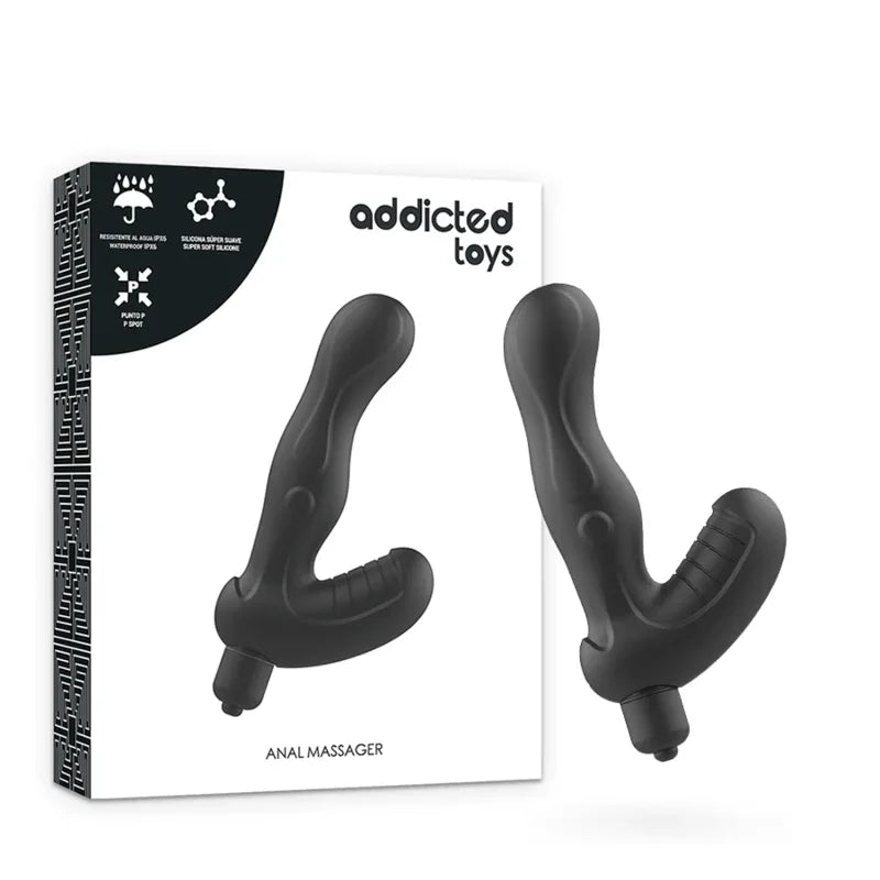 ADDICTED TOYS - P-SPOT VIBE SILIKON PROSTATA ANAL STIMULATOR - Vanelion Paradise