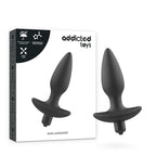 ADDICTED TOYS - MASSAGER PLUG ANAL MIT VIBRATION SCHWARZ - Vanelion Paradise