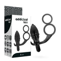 Addicted Toys Analplug mit Doppelring – 3-in-1 Stimulation & längere Erektion - Vanelion Paradise