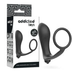 ADDICTED TOYS - VIBRATORISCHER ANALPLUG MIT PENISRING - Vanelion Paradise