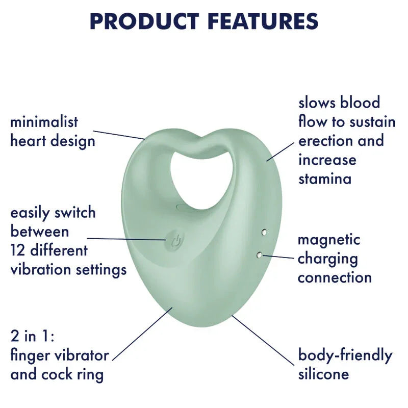 SATISFYER - PERFEKTES PAAR 3 GRÜN - Vanelion Paradise