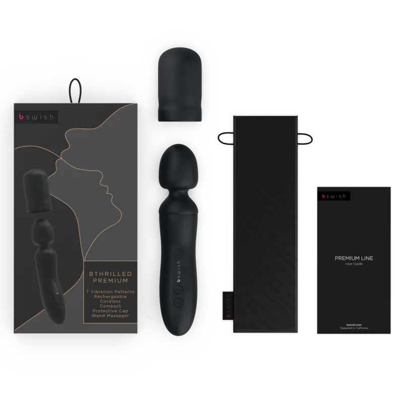 B SWISH - BTHRILLED VIBRATOR STAB PREMIUM SCHWARZ - Vanelion Paradise