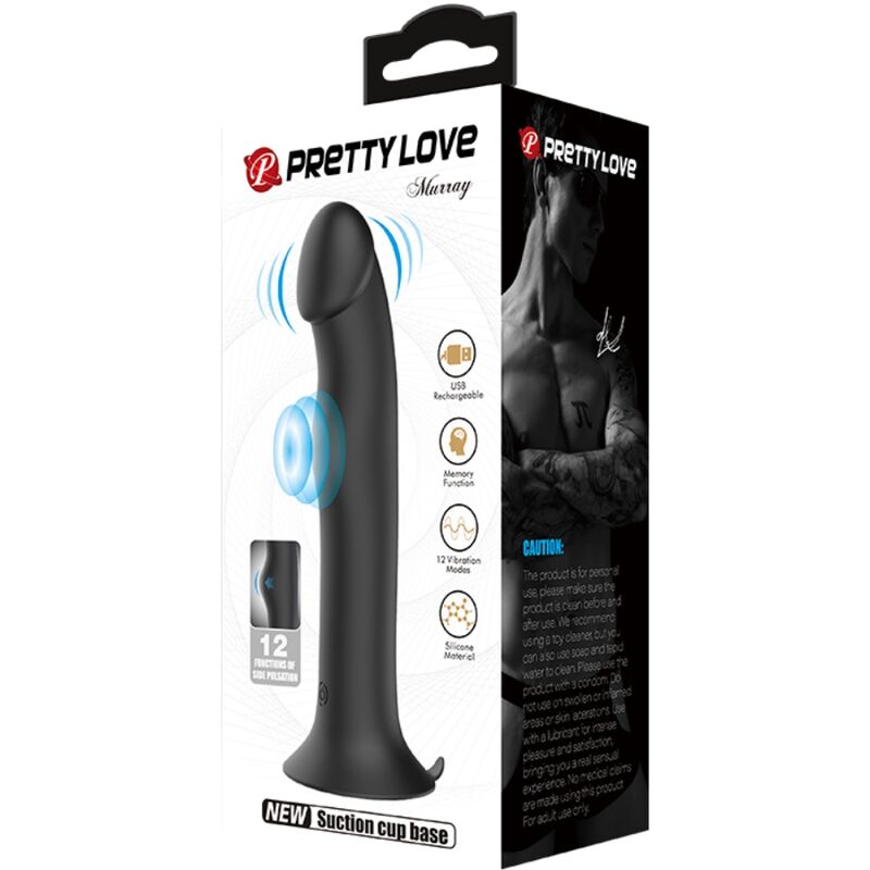 PRETTY LOVE - MURRAY VIBRATOR UND KLITORISAUGER SCHWARZ