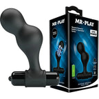 MR PLAY - SCHWARZER SILIKON-VIBRATOR-ANALSTECKER - Vanelion Paradise