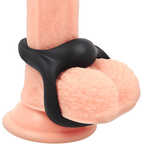 POWERING - SUPER FLEXIBLER UND WIDERSTANDSFÄHIGER PENIS- UND HODENRING PR14 SCHWARZ - Vanelion Paradise