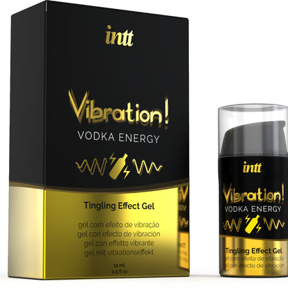 INTT - KRAFTVOLLES INTIMSTIMULIERENDES FLÜSSIGES VIBRATIONSGEL VODKA 15ML