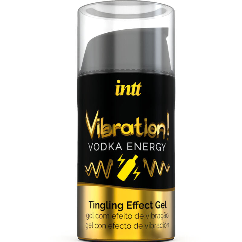 INTT - KRAFTVOLLES INTIMSTIMULIERENDES FLÜSSIGES VIBRATIONSGEL VODKA 15ML