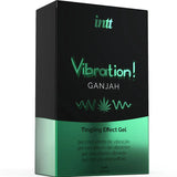 INTT - KRAFTVOLLES INTIMSTIMULIERENDES FLÜSSIGES VIBRATIONSGEL CANNABIS 15ML - Vanelion Paradise