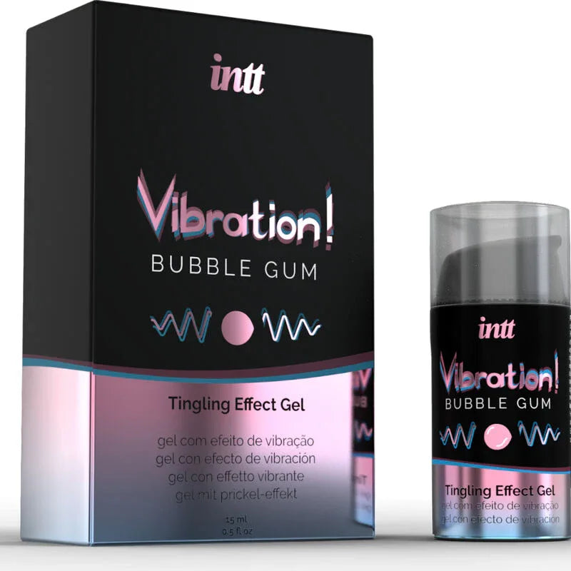 INTT - KRAFTVOLLES INTIMSTIMULIERENDES FLÜSSIGES VIBRIERENDES GUM GUM 15ML - Vanelion Paradise