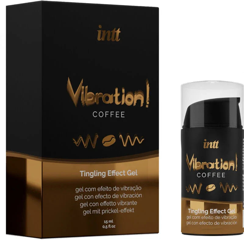 INTT - KRAFTVOLLES INTIMSTIMULIERENDES FLÜSSIGES VIBRATIONSGEL CAF 15ML - Vanelion Paradise