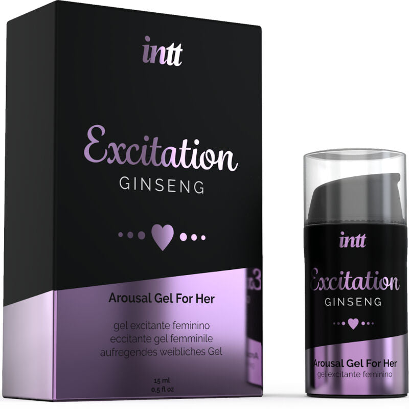 INTT LUBRICANTS - STIMULIERENDES UND AUFREGENDES GEL INTIMER WÄRMEAKTIVATOR SEXUELLES