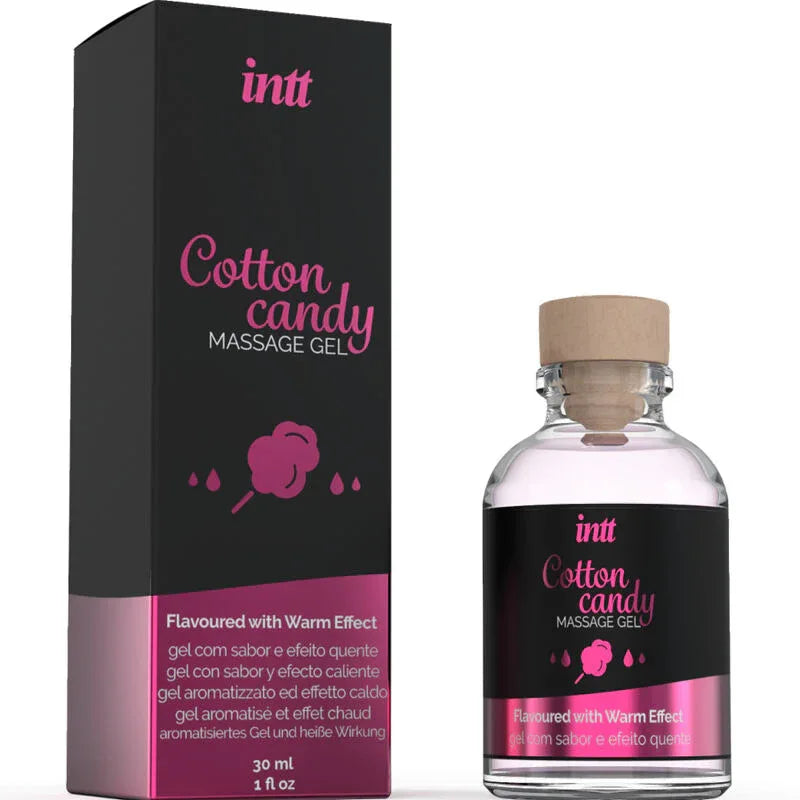 INTT MASSAGE & ORAL SEX - MASSAGEGEL MIT ZUCKERWARENGESCHMACK UND WÄRMEEFFEKT - Vanelion Paradise