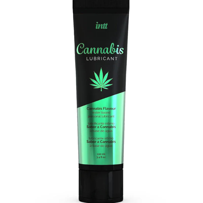 INTT LUBRICANTS - WASSERBASIERTES INTIMGLEITMITTEL MIT CANNABIS-GESCHMACK - Vanelion Paradise