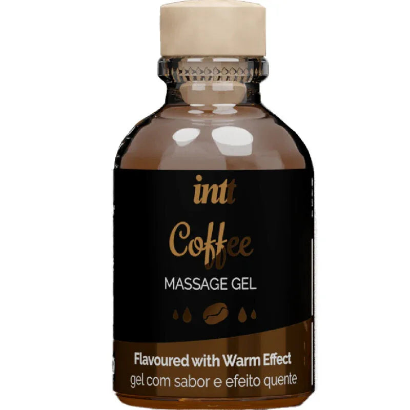 INTT Coffee Massagegel mit Wärmeeffekt & Kaffeegeschmack – 30 ml - Vanelion Paradise