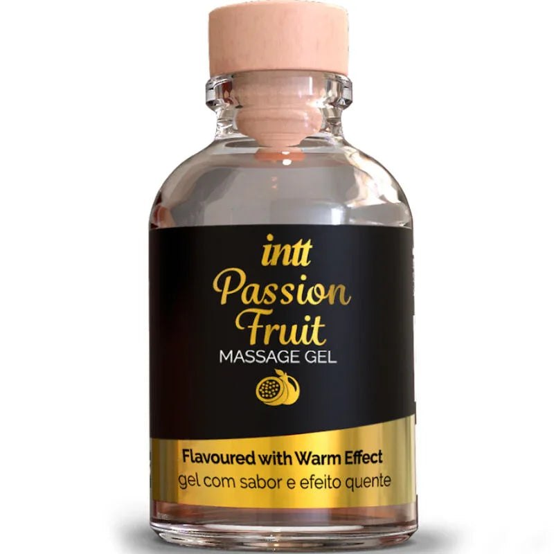 INTT Passion Fruit Massagegel mit Wärme & Geschmack - Vanelion Paradise