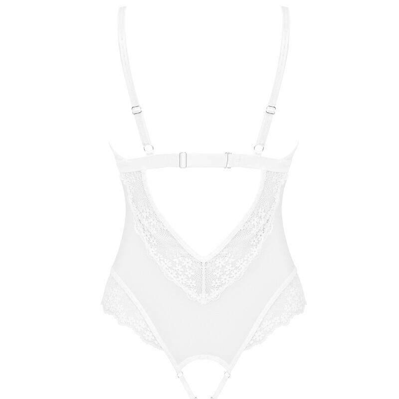 OBSESSIVE - HEAVENLY CROTCHLESS TEDDY XS/S - Vanelion Paradise