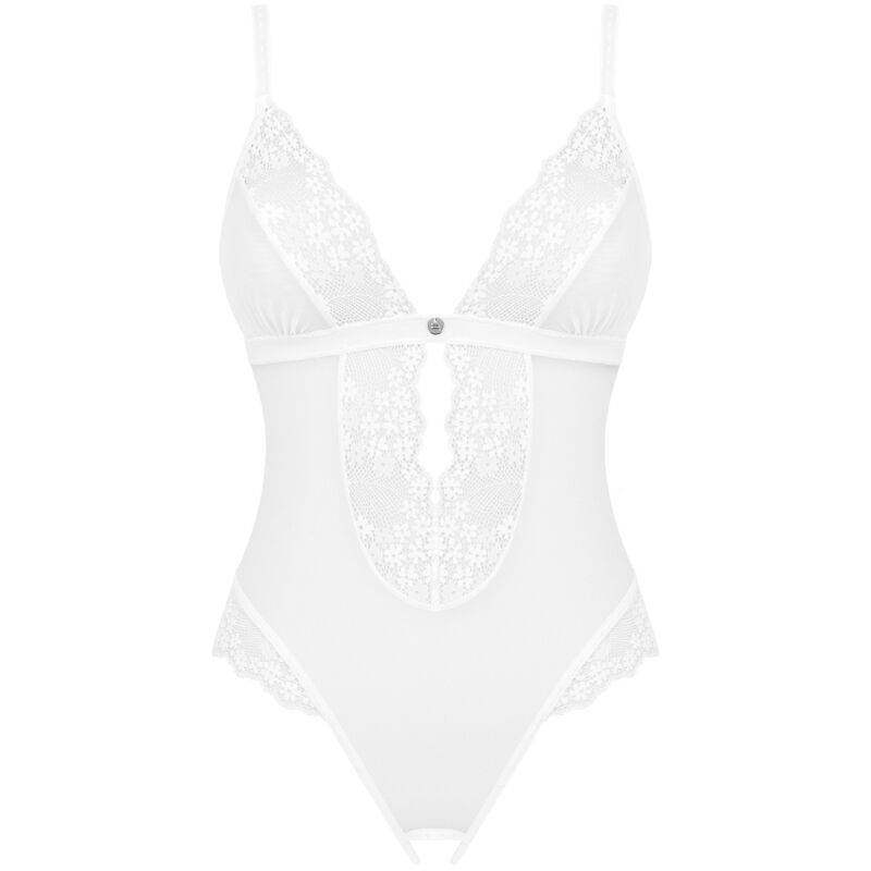 OBSESSIVE - HEAVENLY CROTCHLESS TEDDY XS/S - Vanelion Paradise