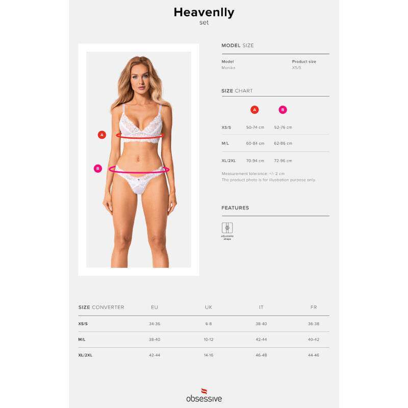 OBSESSIVE - HEAVENLLY-SET 2-TEILIG XS/S - Vanelion Paradise