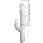 PRETTY LOVE - REESE VIBRATOR MIT SILBERNE ROTATION - Vanelion Paradise
