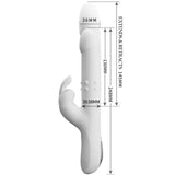 PRETTY LOVE - REESE VIBRATOR MIT SILBERNE ROTATION - Vanelion Paradise