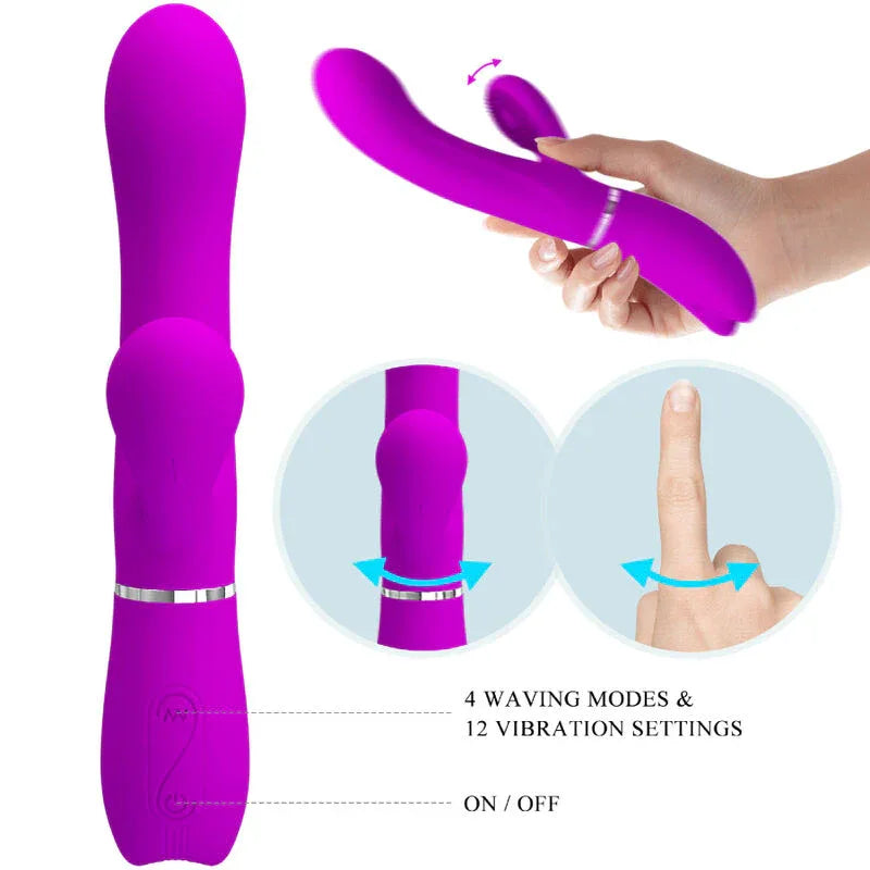 PRETTY LOVE - KLITORIS-STIMULATOR-VIBRATOR - Vanelion Paradise