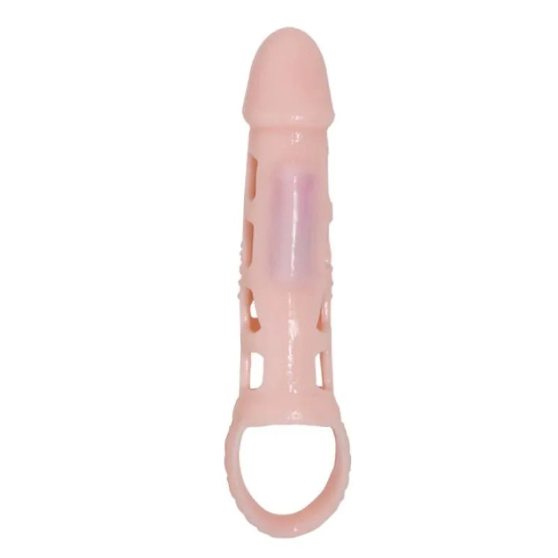 PRETTY LOVE - HARRISON PENIS EXTENDER COVER MIT VIBRATION UND RIEMEN 13.5 CM - Vanelion Paradise