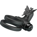 PRETTY LOVE - DOPPELVIBRIERRING MIT SCHWARZEM STIMULATOR - Vanelion Paradise