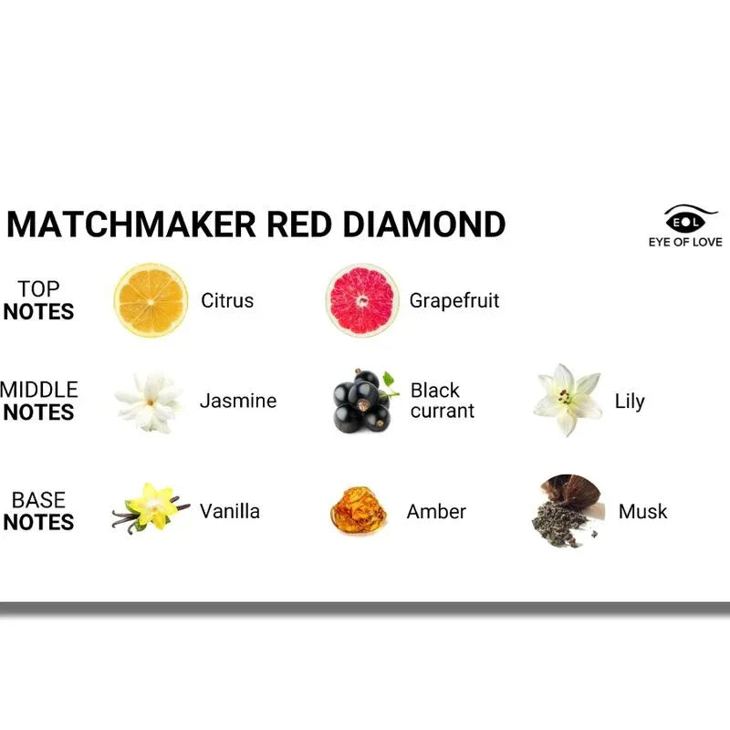 AUGE DER LIEBE - MATCHMAKER RED DIAMOND PHEROMONE PARFÜM LOCKT IHN AN 30 ML - Vanelion Paradise