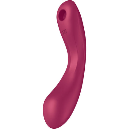 SATISFYER - CURVE TRINITY 1 AIR PULSE VIBRATION RED