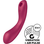 SATISFYER - CURVE TRINITY 1 AIR PULSE VIBRATION - Vanelion Paradise