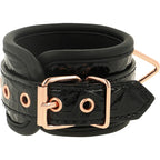 COQUETTE CHIC DESIRE - HANDSCHELLEN DER BLACK EDITION MIT NEOPRENFUTTER - Vanelion Paradise