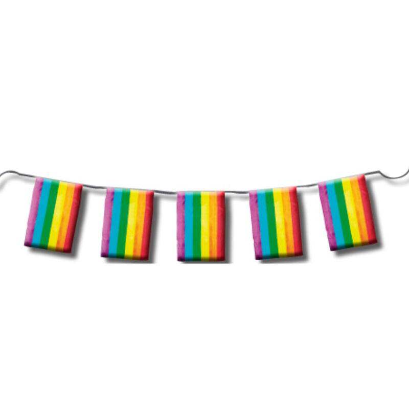 PRIDE - LGBT-FLAGGENSTREIFEN 10 METER. - Vanelion Paradise