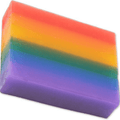 PRIDE - GLNZENDE SEIFE MIT FRUCHTIGEM DUFT MIT WEISSER KERAMIK-SEIFENSCHALE - Vanelion Paradise
