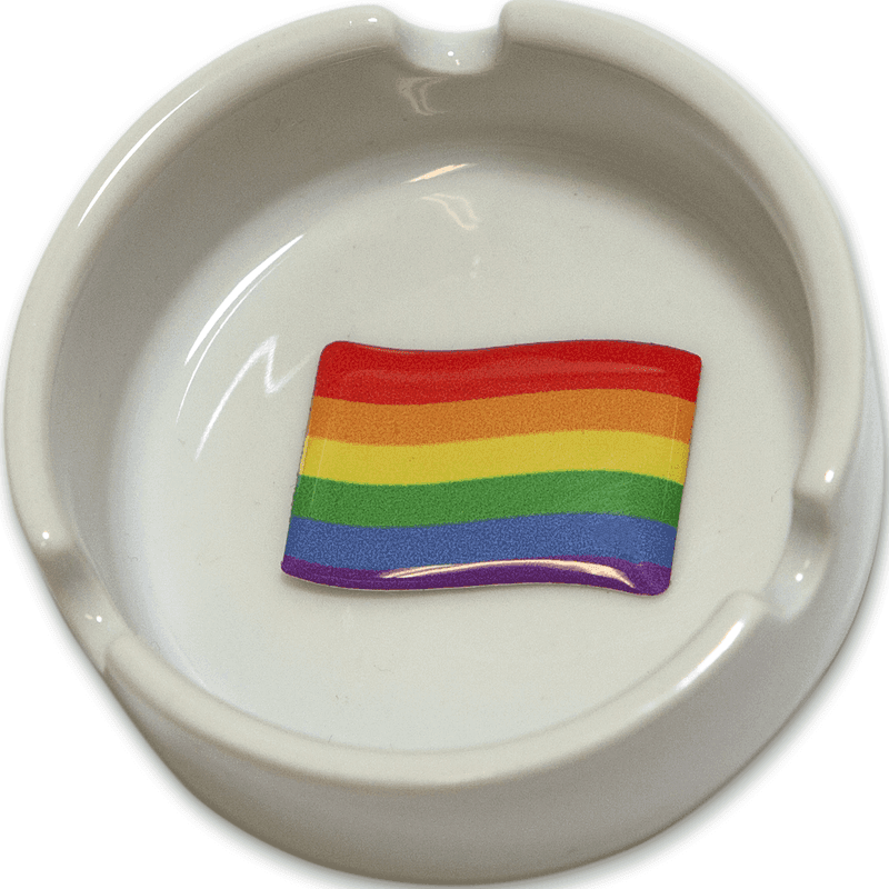 PRIDE - RUNDER KERZENLEUCHTER LGBT FLAGGE 8 mm - Vanelion Paradise
