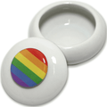 PRIDE - RUNDE SCHMUCKKASTEN MIT LGBT-FLAGGE - Vanelion Paradise