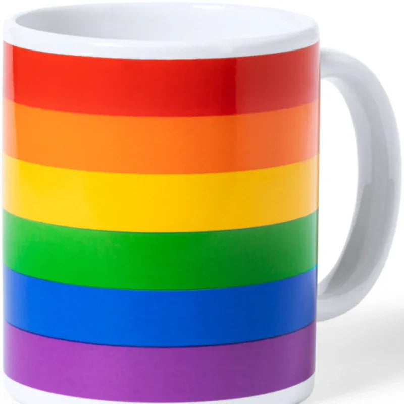 PRIDE - LGBT-FLAGGENBECHER IN EINZELKARTON KRAFT /en/pt/en/fr/it/ - Vanelion Paradise