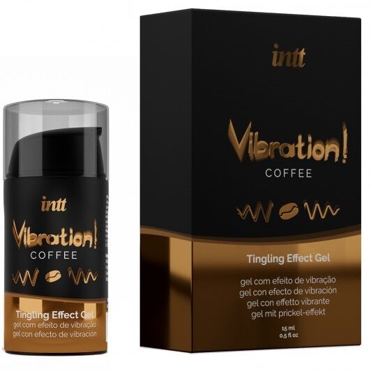 INTT MASSAGE & ORAL SEX - MASSAGEGEL MIT KAFFEEGESCHMACK UND HEISSEM EFFEKT