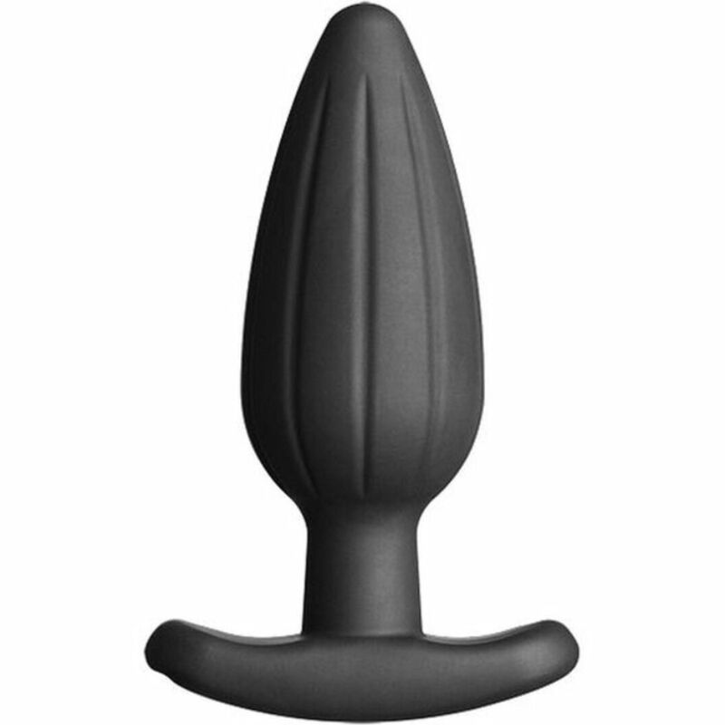 ELECTRASTIM - SILIKON SCHWARZ ROCKER BUTT PLUG GRO