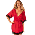 OBSESSIVE - SENSUELIA PEIGNOIR ROT S/M - Vanelion Paradise