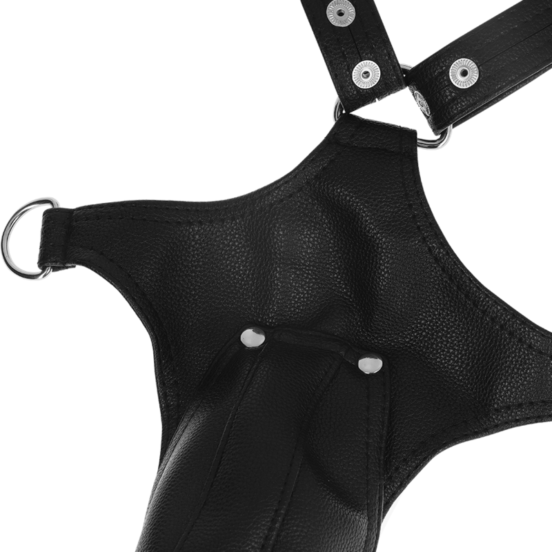 FETISH SUBMISSIVE ATTITUDE - JOCKSTRAP-GURT FÜR HERREN AUS ÖKO-LEDER