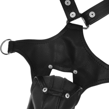 FETISH SUBMISSIVE ATTITUDE - JOCKSTRAP-GURT FÜR HERREN AUS ÖKO-LEDER