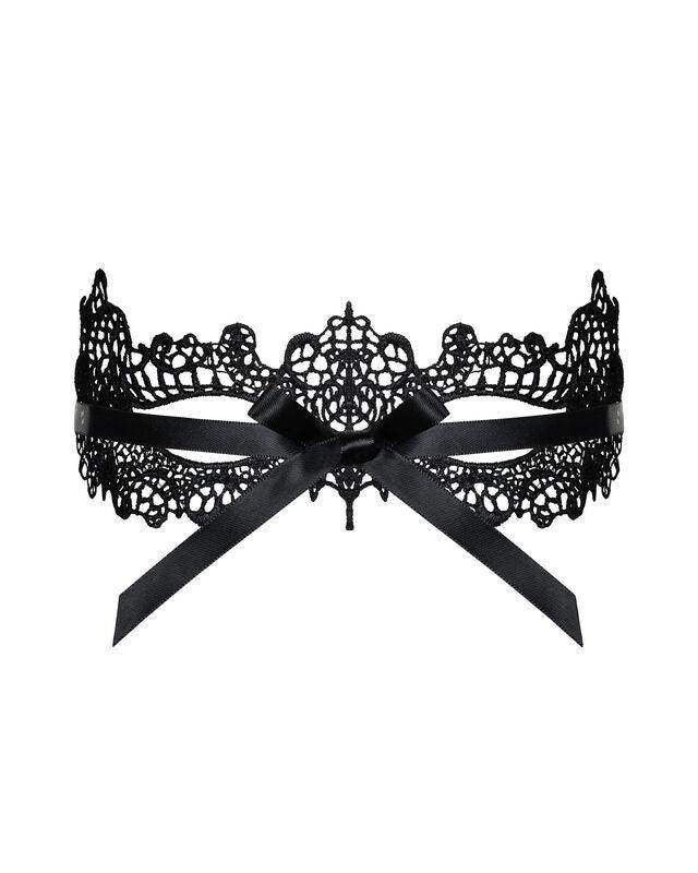 OBSESSIVE - A701 SCHWARZE MASKE, EINE GRÖSSE - Vanelion Paradise