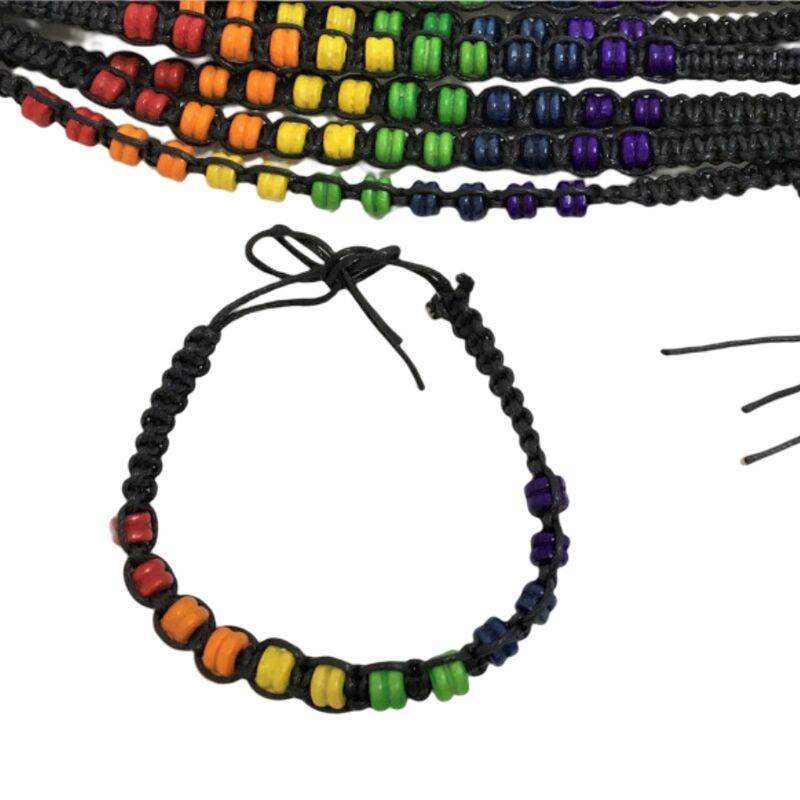 PRIDE - ARMBAND PERLEN LGBT FLAGGE - Vanelion Paradise
