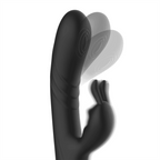BLACK&SILVER - JAMIE WIEDERAUFLADBARER SILIKON-KANINCHENSTIMULATOR SCHWARZ - Vanelion Paradise