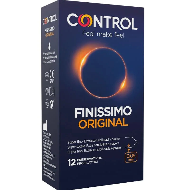 CONTROL - FINISSIMO CONDOMS 12 UNITS - Vanelion Paradise