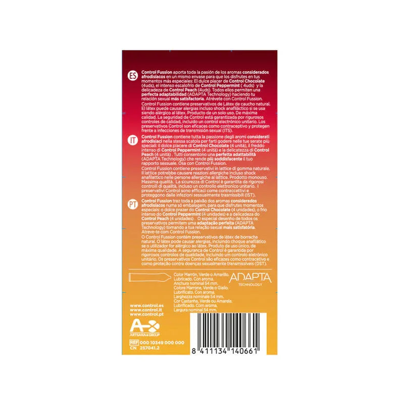 CONTROL - FUSSION CONDOMS 12 UNITS - Vanelion Paradise