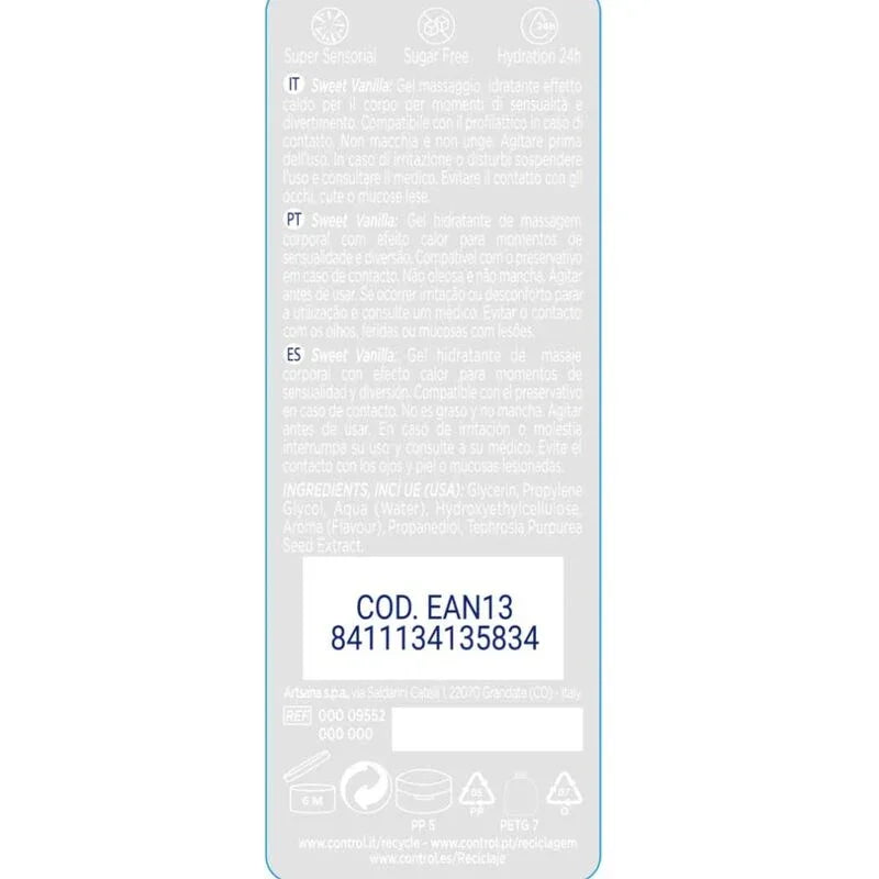 CONTROL - 2 EN 1 MASSAGE & VERGNÜGEN MADAGASCAR SÜßE 200 ML - Vanelion Paradise