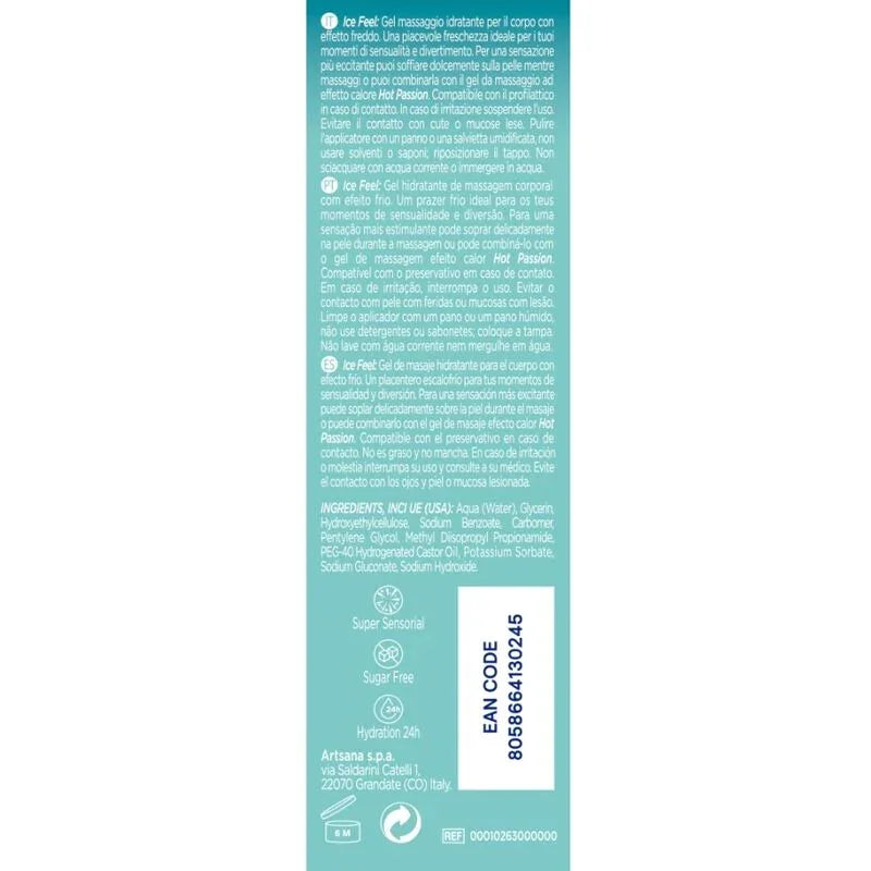 CONTROL - GEL 3 IN 1 ICE FEEL 200 ML - Vanelion Paradise