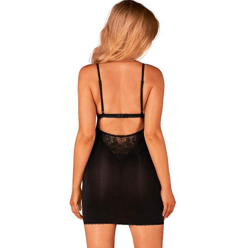 OBSESSIVE - MADERRIS CHEMISE & TANGA XS/S - Vanelion Paradise