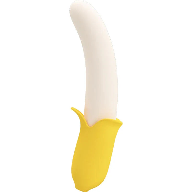 PRETTY LOVE - BANANA GEEK SUPER POWER 7 VIBRATIONEN UP&DOWN SILIKON SCHWARZ - Vanelion Paradise